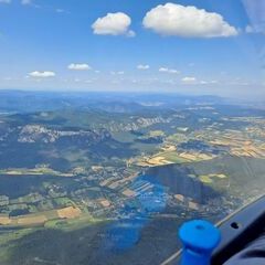 Flugwegposition um 12:35:38: Aufgenommen in der Nähe von Gemeinde Würflach, 2732, Österreich in 1660 Meter